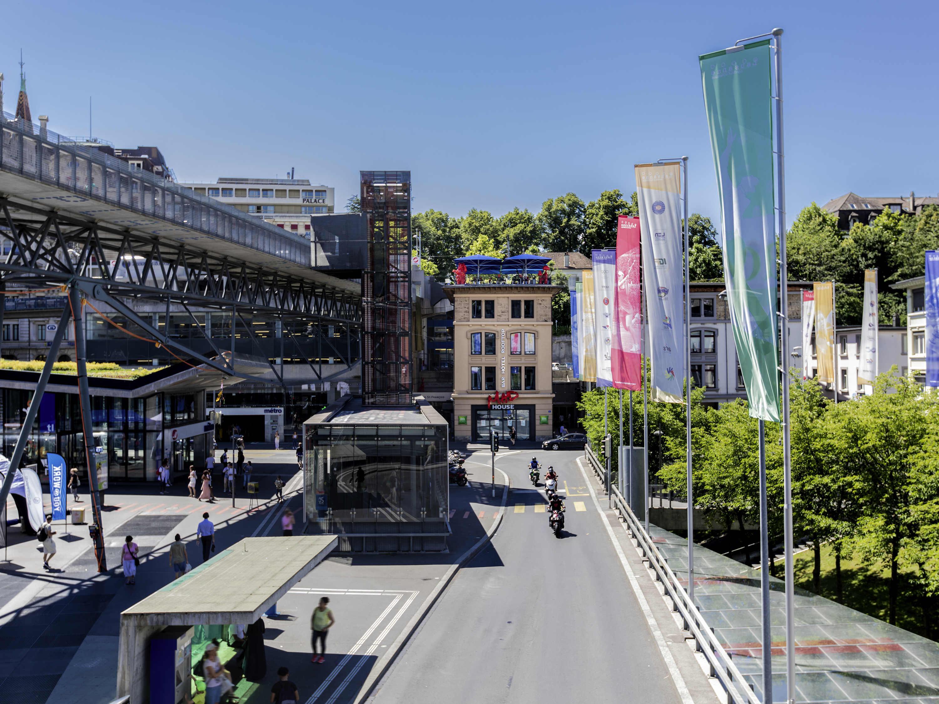 Ibis Styles Lausanne Center Madhouse Экстерьер фото